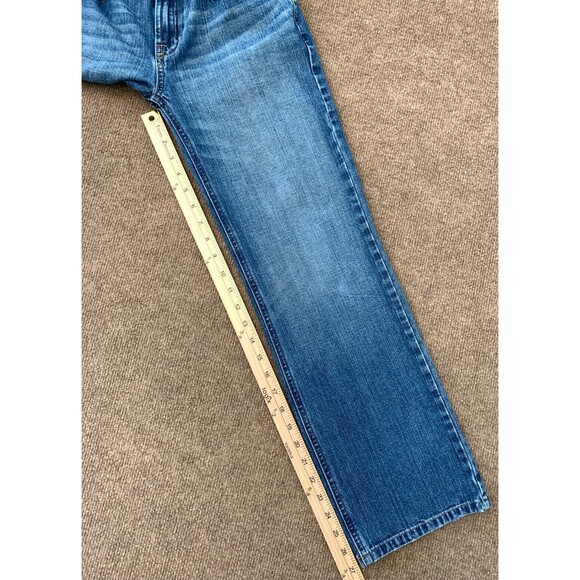 Polo Ralph Lauren 867 Jeans Womens 14 Straight Leg Prewashed Indigo Denim - Picture 6 of 7